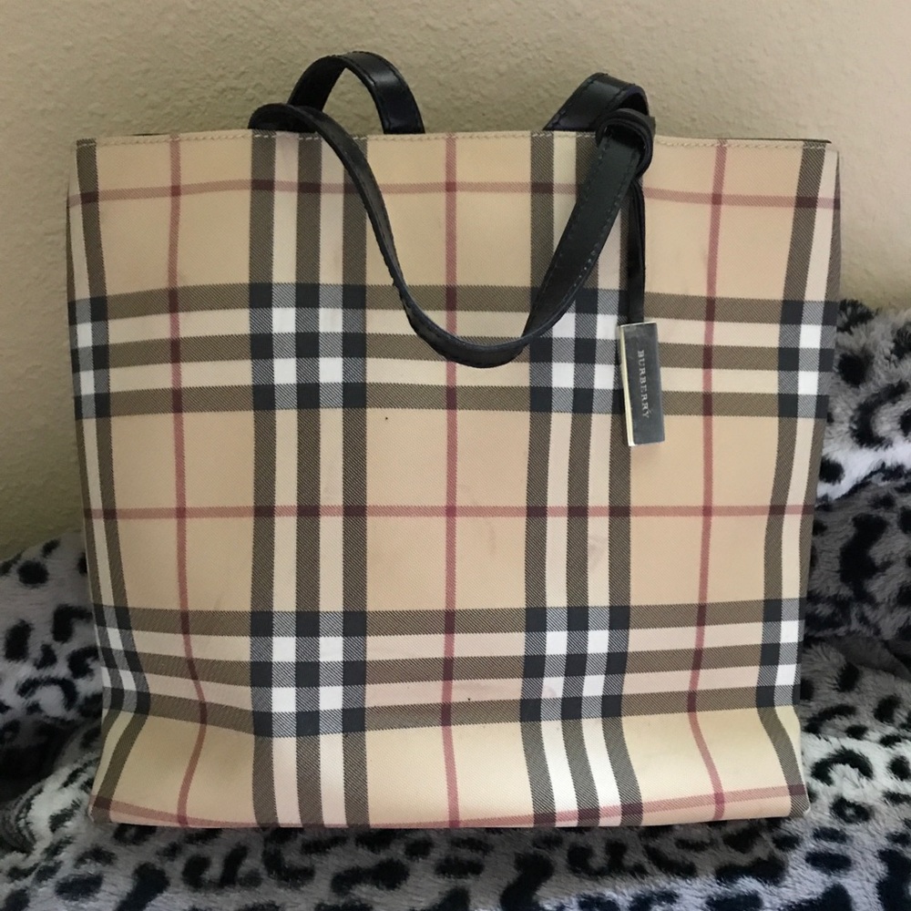Vintage Burberry Nova Tote